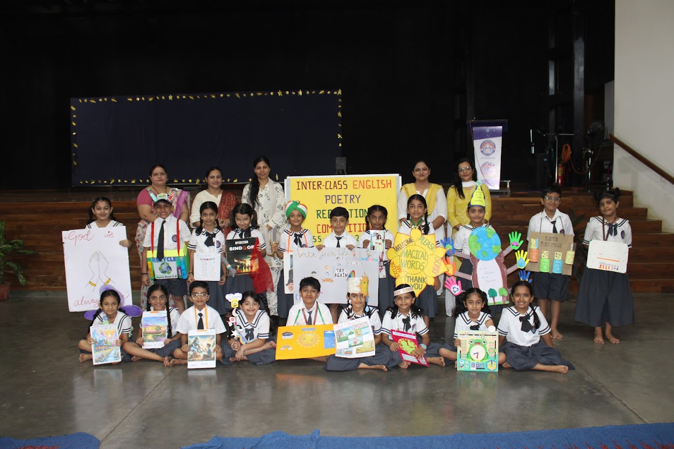 Interclass English Poetry Recitation competition (class-II)-26-6-25